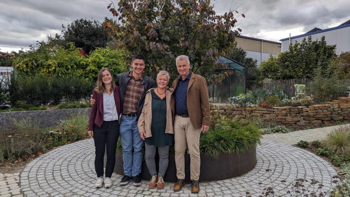 Familie Bahner: Annika, Josua, Dagmar und Martin Bahner (v.l.n.r.)
