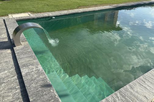 Wasserquelle als Einlauf